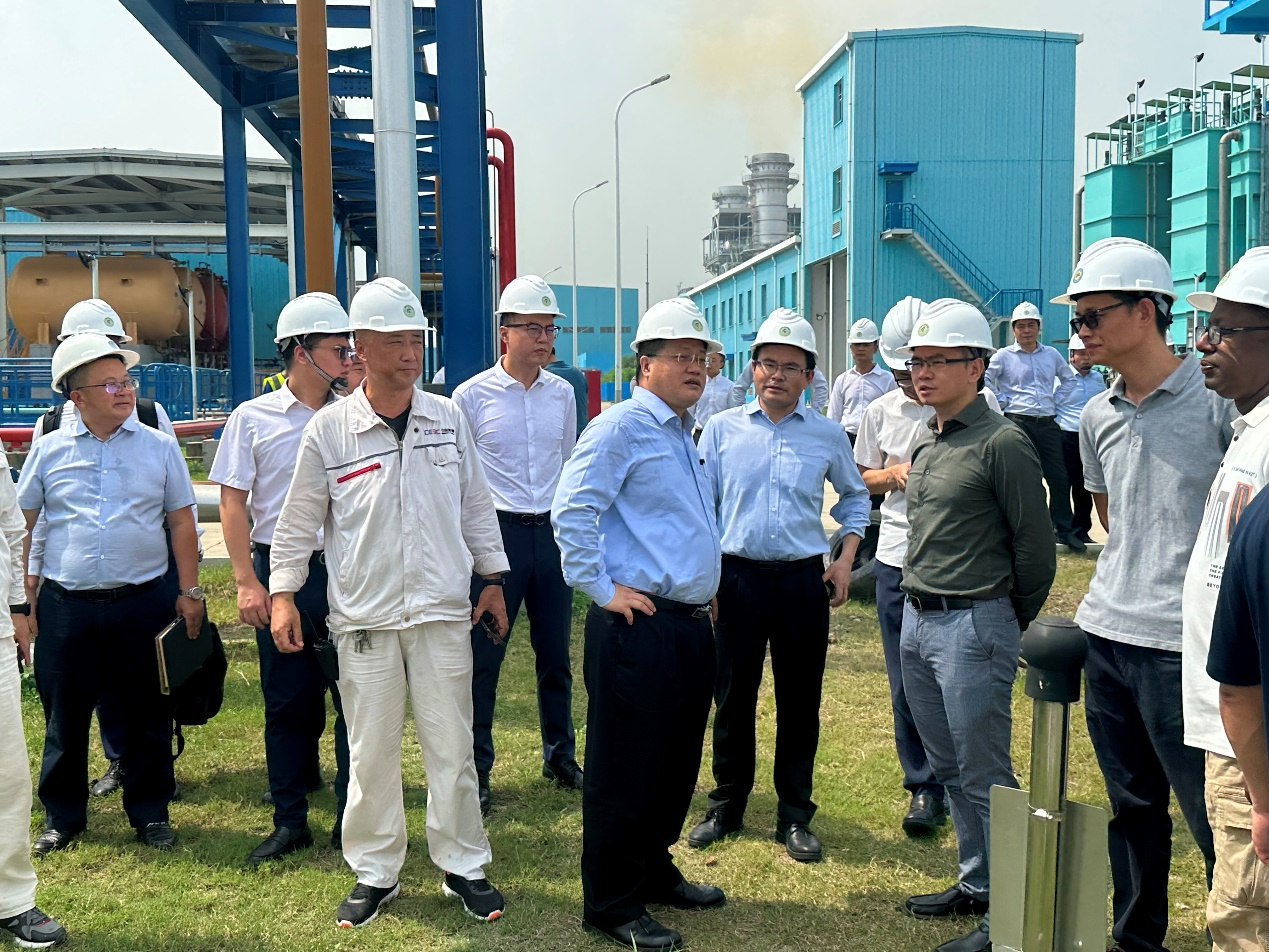 库尔纳330MW联合循环（双燃料）电厂项目 中国驻孟加拉大使姚文一行莅临库尔纳电厂项目参观指导工作 新闻稿